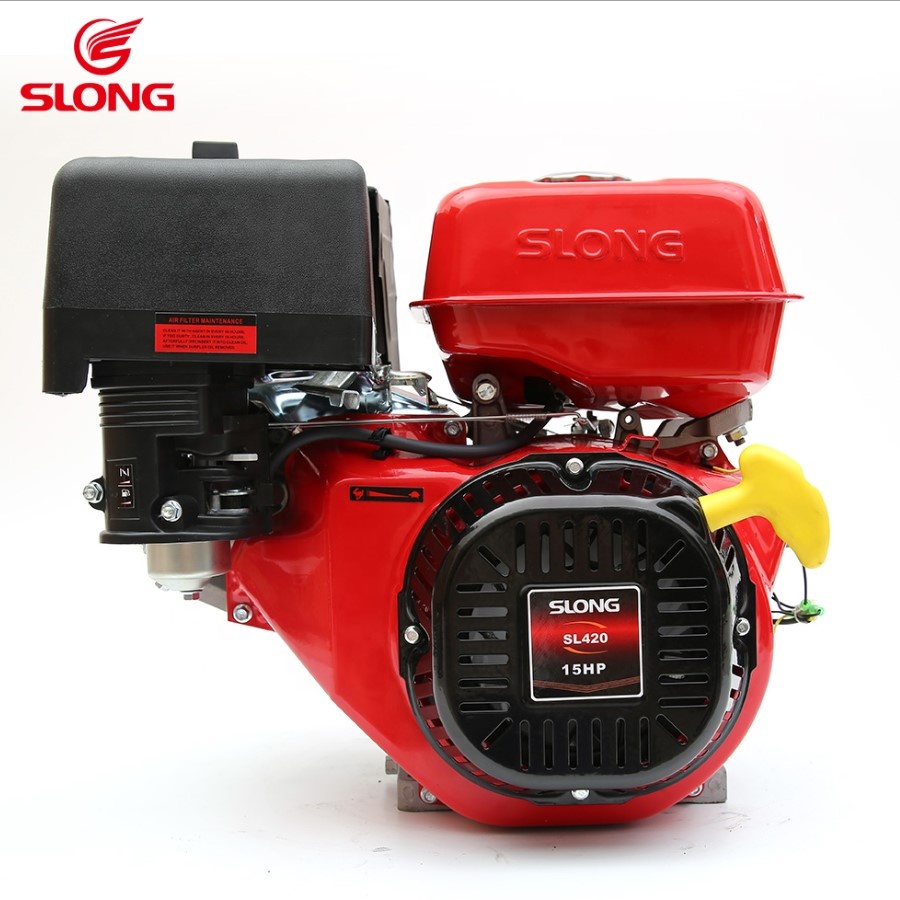 SLONG GX420 190F 15HP 420CC 3600 об/мин бензиновый машины для обработки