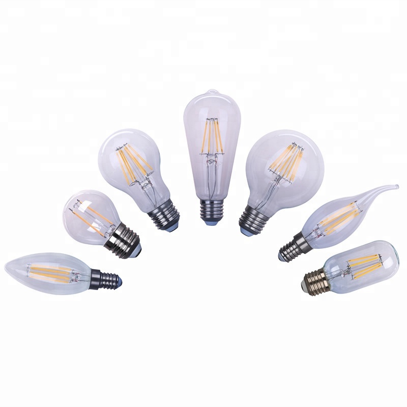 ST64 G80 G95 G125 T30 A60 e26 e27 затемнения светодиодных ламп накаливания