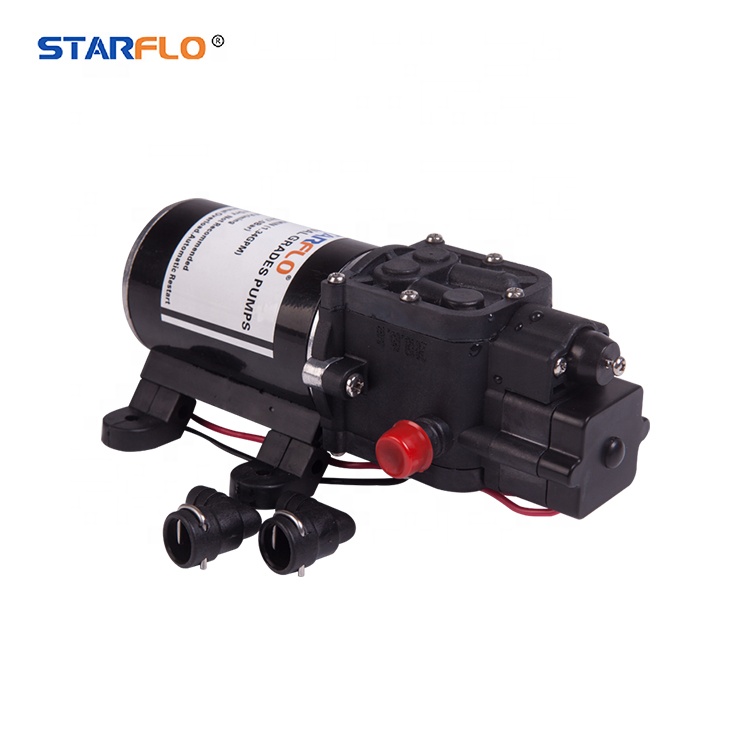 Электрический мембранный насос высокого давления STARFLO FL-3203 100PSI, сельскохозяйственный водяной насос 12 В 24 В постоянного тока