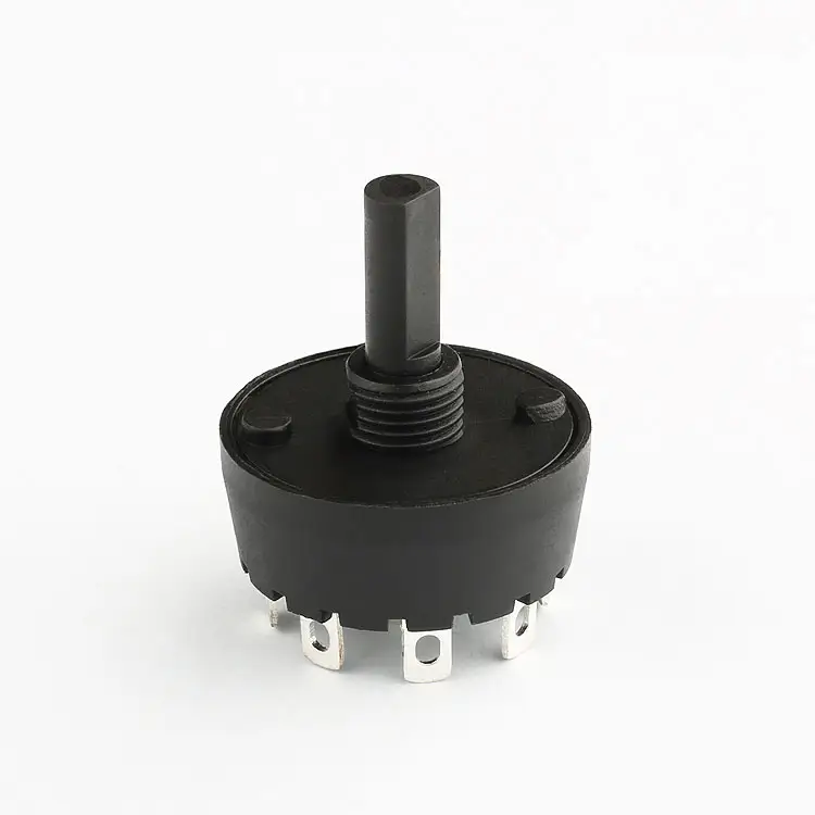 6a 250v AC on/off rotary potentiometer switches rotary switch
