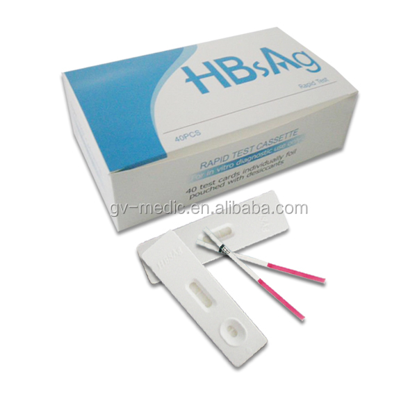 Тест на карты hbsag, одобренный CE и ISO