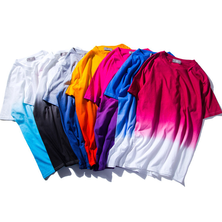 Manufacturer Wholesale Hip Hop Man Color Cotton T-Shirt