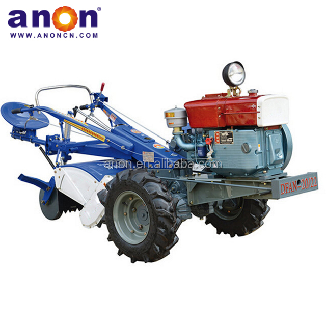 ANON new model hand tractor hydraulic chain trencher 2021 hot sell 10HP/140HP/16HP/25HP/33H mini tractors mini 4x4