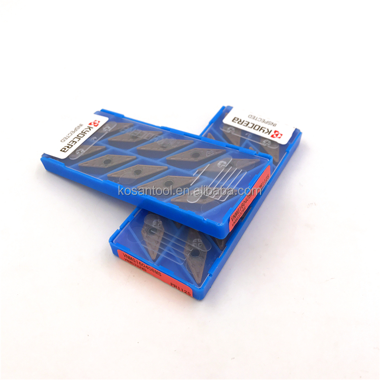 CNC режущие инструменты Kyocera tools tungsten резка toos тюнинг вставка VNMG160408MS PR1125