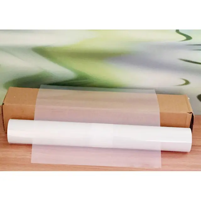fast dry 100 115 130 micron Waterproof Transparent Inkjet Film for plate silk printing