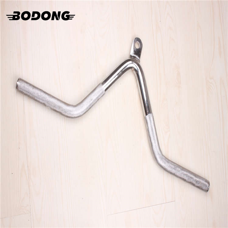 Multi gym accessories used muscle training stripe grip lat pull down bar