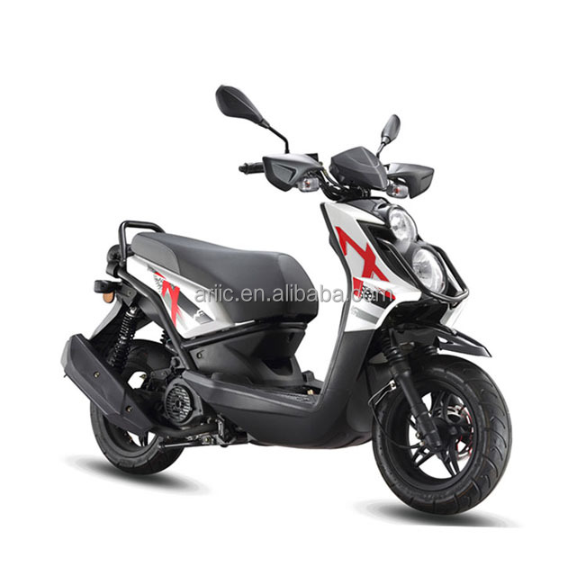 Большой мощный скутер ariic125CC BW с двумя передними фарами