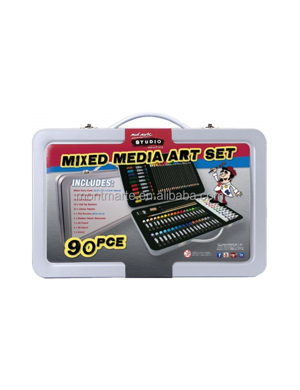 Mont Marte Studio Essentials набор микс Медиа арт 90pce
