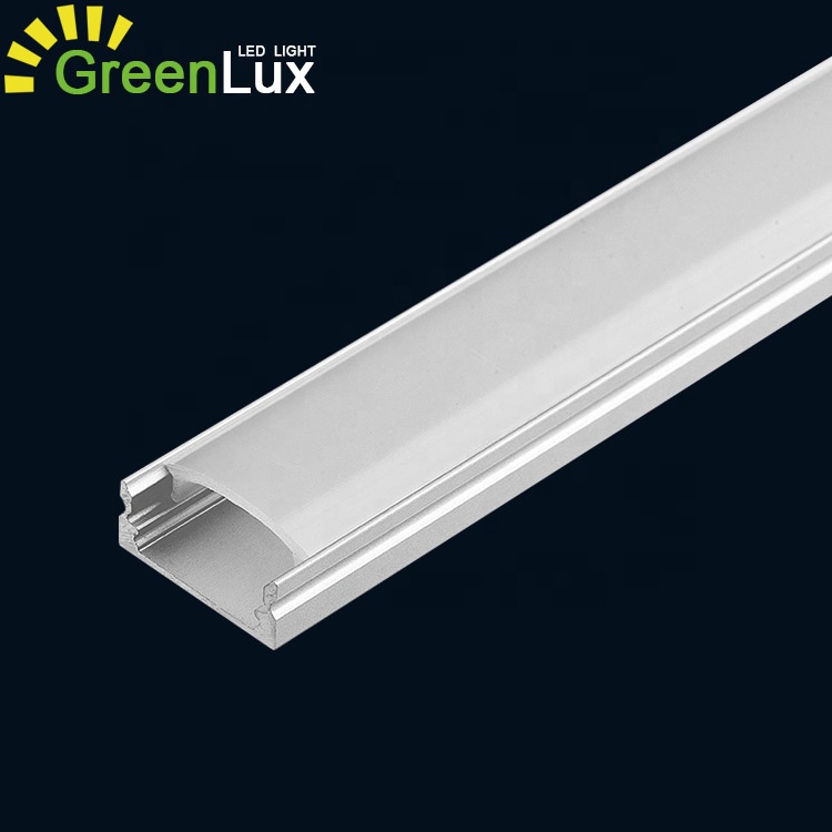 led strip light diffuser aluminum led profile channels white color,black color.sliver cover
