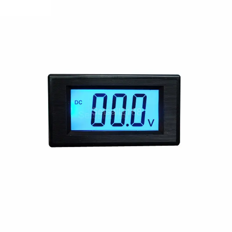 YB5135D LCD Digital DC Voltmeter Voltage Volt meter 3.5-30V 0-2V-20V-200V-500V 0.56 inch blue display