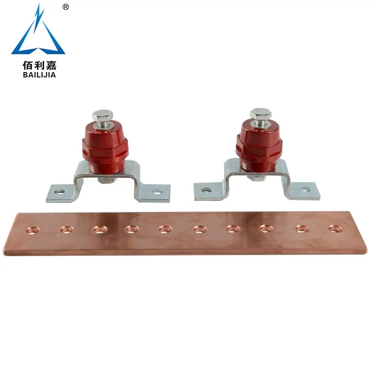 high quality solid copper grounding busbar
