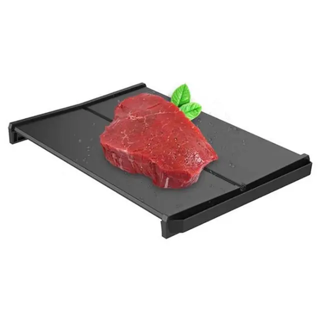 Rapid Thawing plate Defrosting Tray with Drip Groove