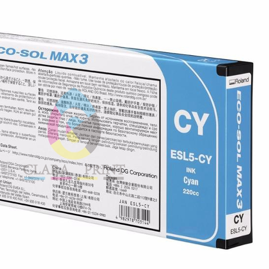 440 мл оригинал Roland Eco Solvent Max ESL3 чернила для Roland SP-300i VP-540 RS-640 VS-640 RA-640 чернильный картридж с чипом