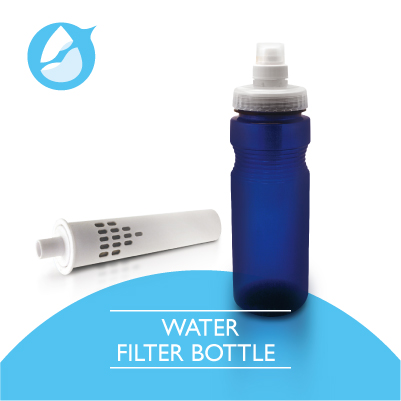 Alkaline Water Filter Bottle/BPA Free High Quality portable water bottle joyshaker with filter