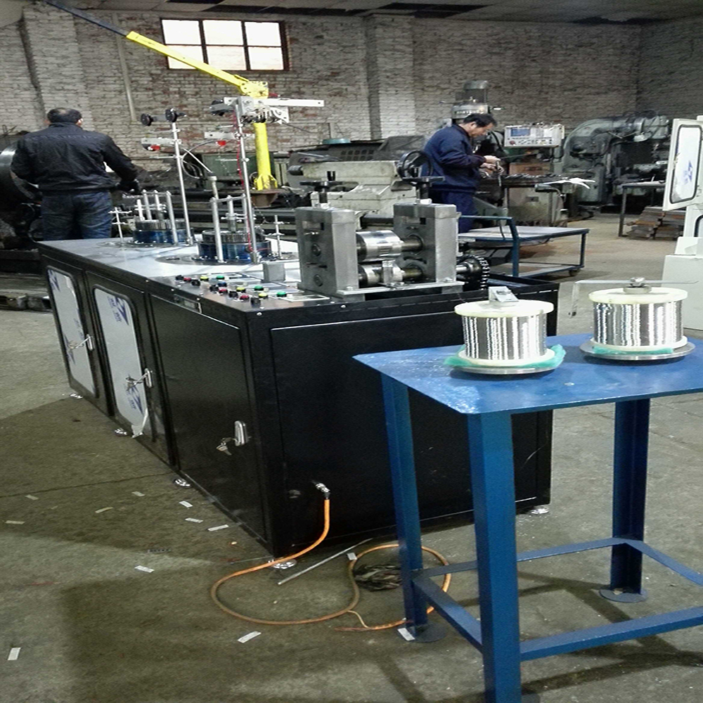 Hot Selling Full Automatic Stainless Steel gas Scrubber mesh Making Machine
