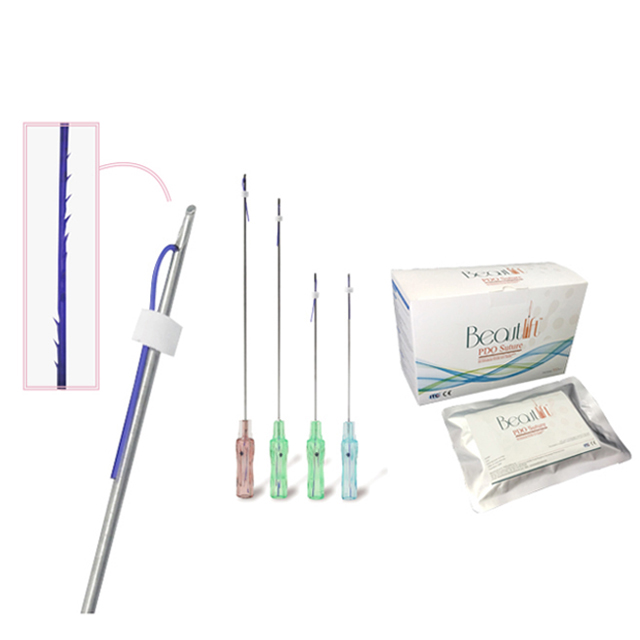 Beautlift PDO резьба для подтяжки носа L cannula игольчатая резьба