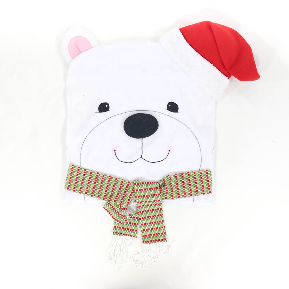 Happy New Year Party Decorative Christmas Cover Chair