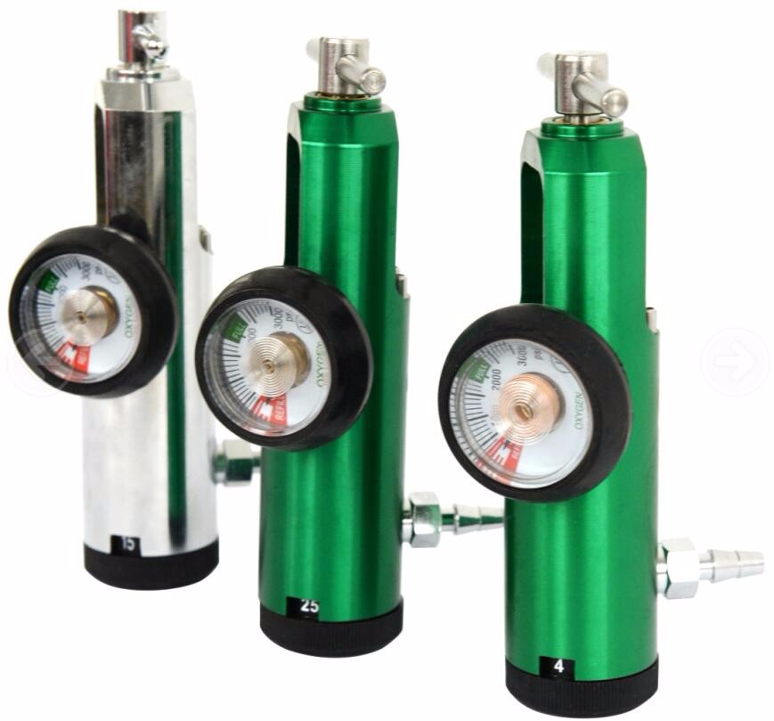 Hot oxygen regulator Medical Oxygen Regulators Oxygen Pressure Regulator With Humidifier