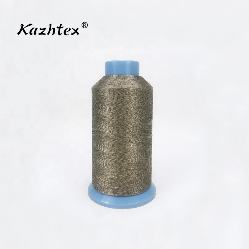 Anti-static 100% silver fiber conductive sewing thread