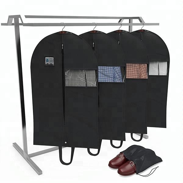 Window For Viewing PVC Card Holder Garment Suit Bag