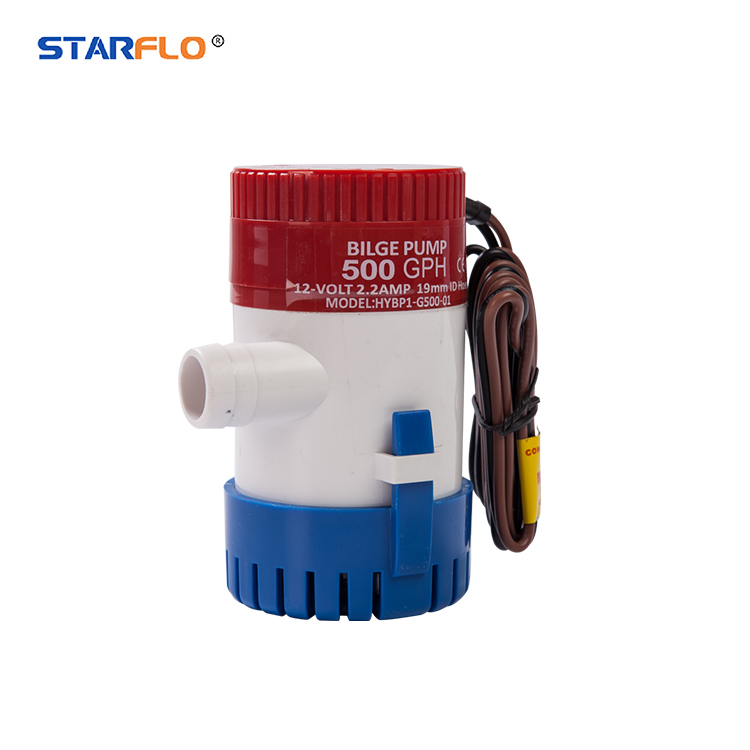 STARFLO 1100GPH 12 В постоянного тока 29 мм выходной небольшой постоянный ток воды 1100gph морской откачивающий насос лодка для продажи