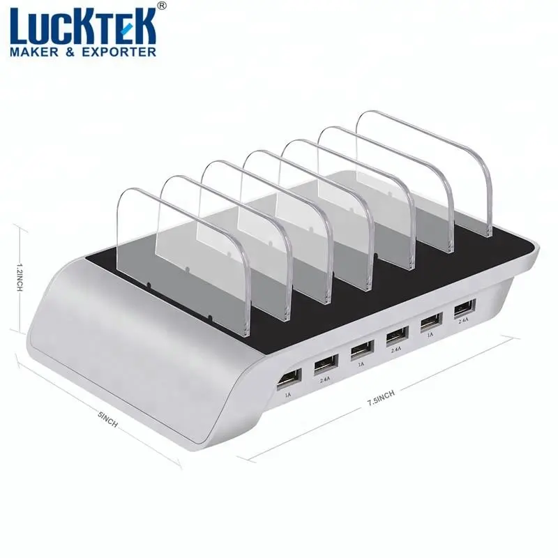 Universal Multi Device Usb Charging Stations Desktop Usb Charger