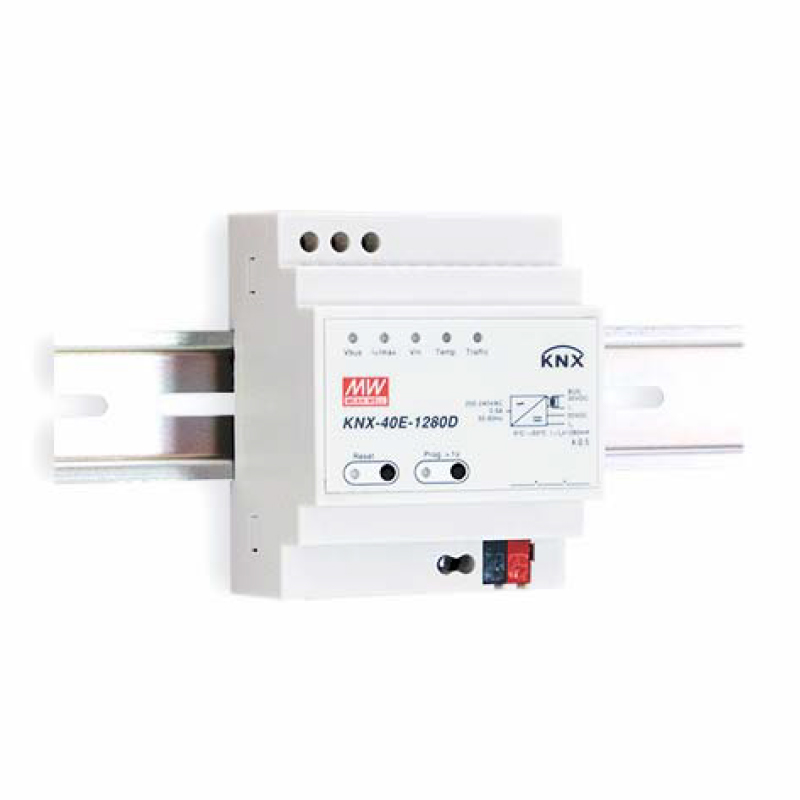 Встроенный блок питания Mean well KNX-40E-1280D KNX
