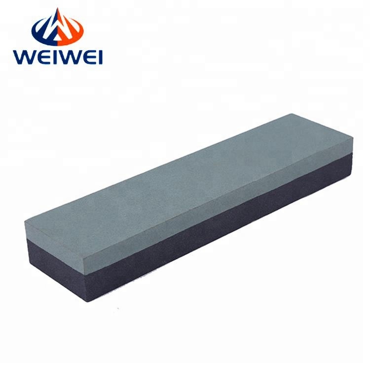 Double-sided black silicon carbide whetstone Kitchen whetstone