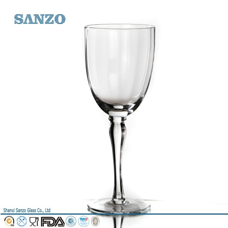 rw09036 sanzo ручной работы изделия из стекла производителя handmade ясно красное стекло бокала вина