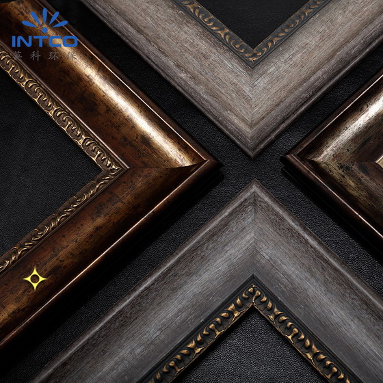 INTCO factory service 3d PS plastic picture photo frame moulding