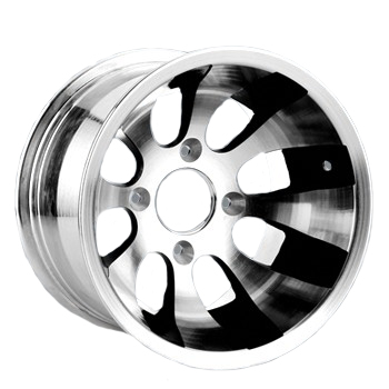 Серебристый 4x101.6 pcd колеса 12 дюймов ATV обода