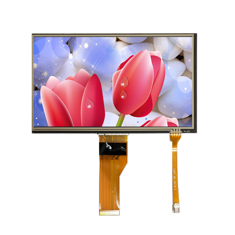 Горячая Распродажа 7,0 дюймов tft ЖК-модуль с интерфейс LVDS, промышленная сенсорная экранная панель