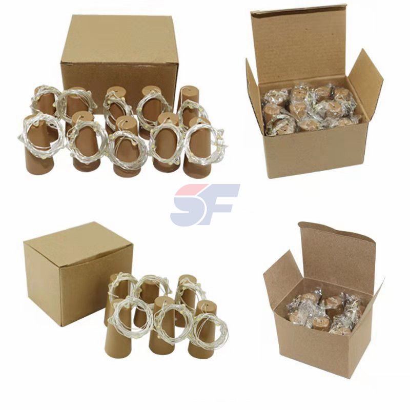 Wine Bottle Lights 20LED 6.5ft Bottle String Lights Battery Operated Mini Copper Wire Light