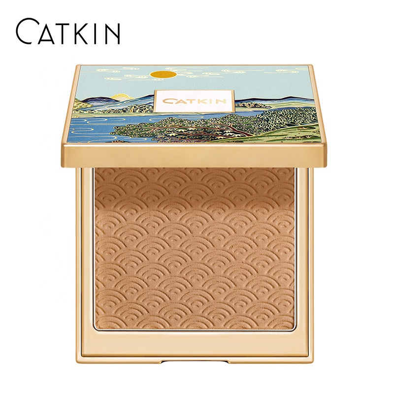 Оптовый поиск дистрибьютора CATKIN 12 г Макияж золотой Пресс хайлайтер