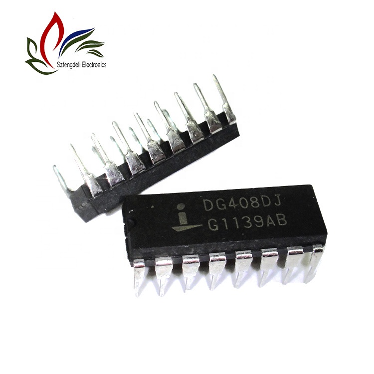 DG408DJ чип интегральная схема оригинального DIP-16 аналоговый переключатель Логические ворота IC