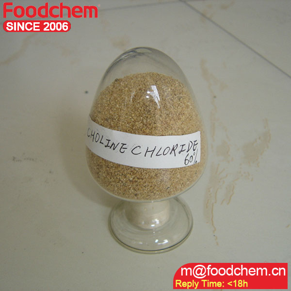 Animal Nutrition Choline chloride on vegetable carrier feed grade