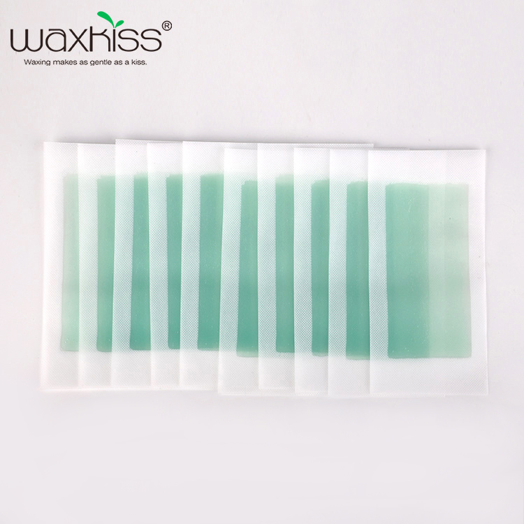 SAMPLE FOR FREE Hair Remover Cold Wax Strips Ready-to-use Depilatory strip wax paper