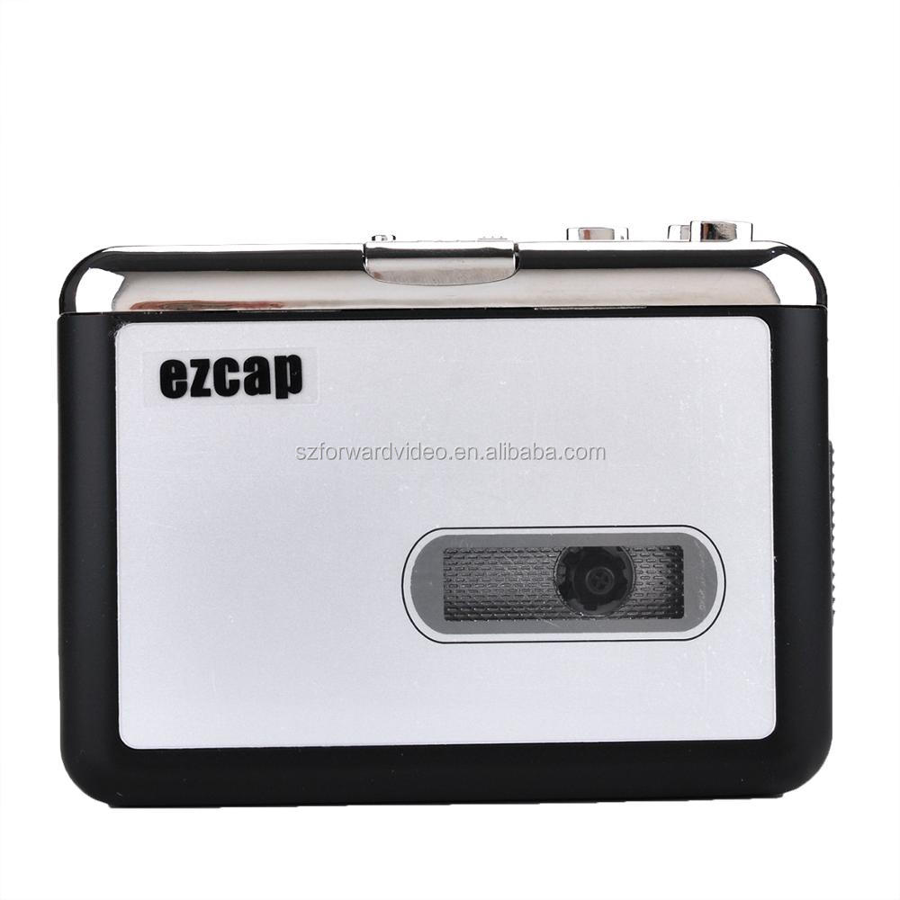 USB кассета захвата мини walkman плеер Кассетная лента для cd MP3 конвертер ezcap218-2