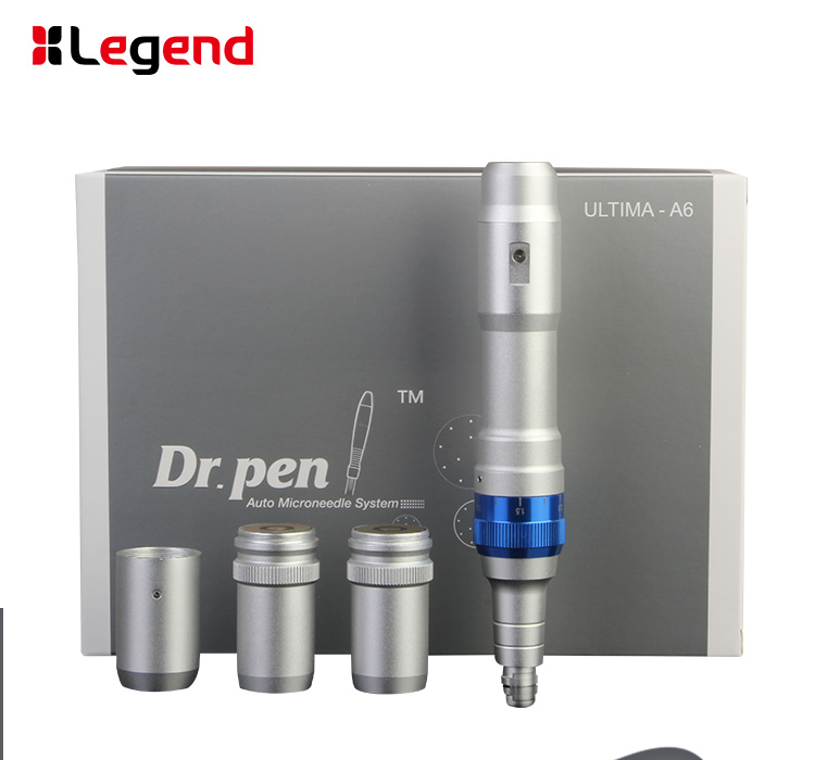 Новейший dermapen Wireless dr pen derma pen ultima a6 с 2 батареями, 2019