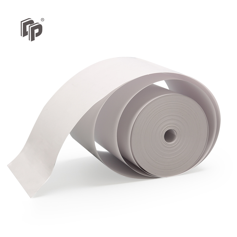 Factory directly printed brand logo POS 80 x 80mm cash register roll direct thermal paper 100% wood pulp