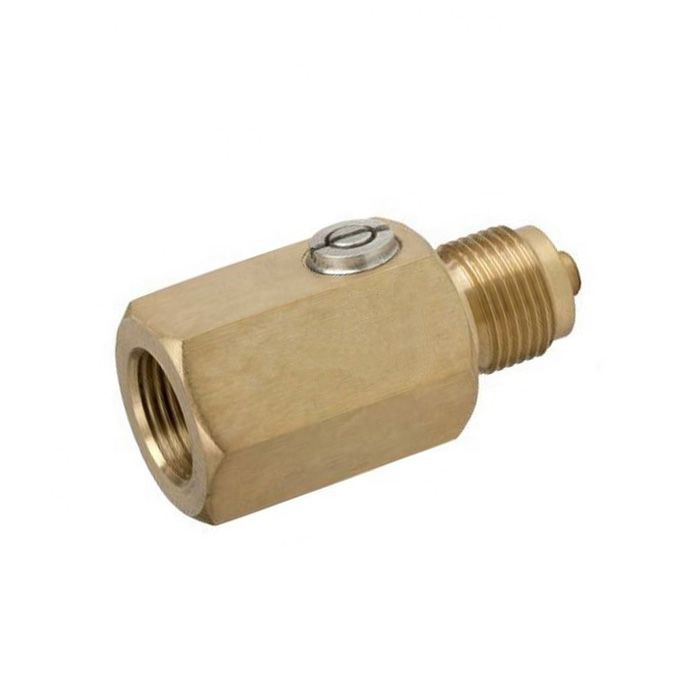 Латунный манометр Snubber 20 МПа, регулируемый Snubber