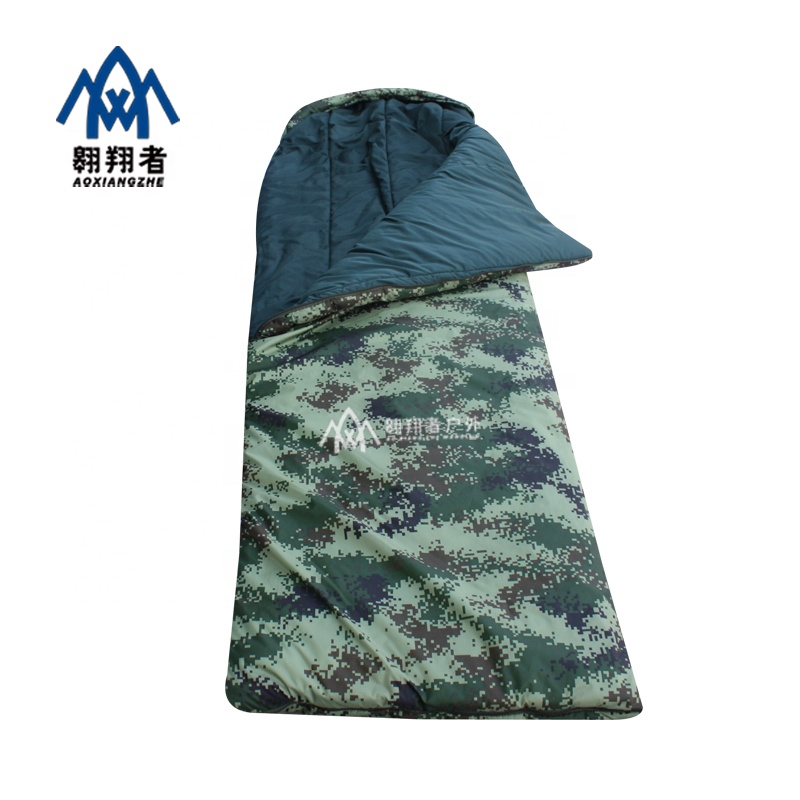 Accept oem army military winter outdoor travel ultralight camping bondage down envelope compact emergency sleeping bag