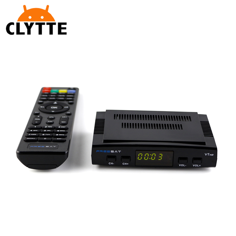 Спутниковый ресивер Clytte 4k, декодер V7 HD DVB-S2 lnb с 7 линиями, европейская португальская учетная запись, C-line, поддержка приемника, ТВ-приставки