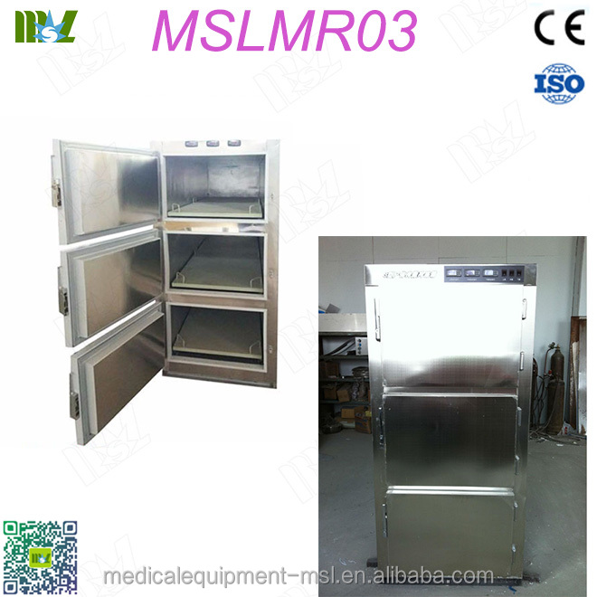 CMEF Горячая продажа MSLMR03-дешевые больницы 3 тела морга морозильник