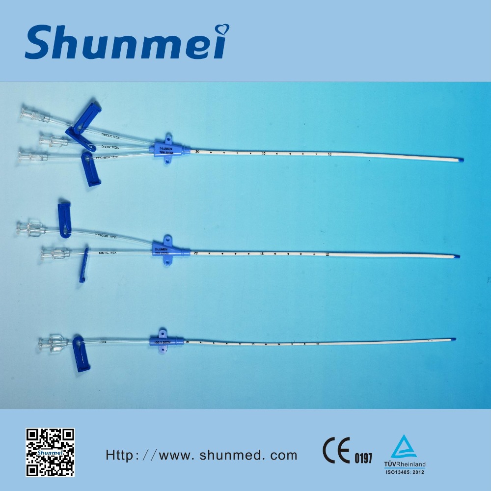Медицинский Центральный Венозный Катетер/набор катетеров shunmei 16G cvc