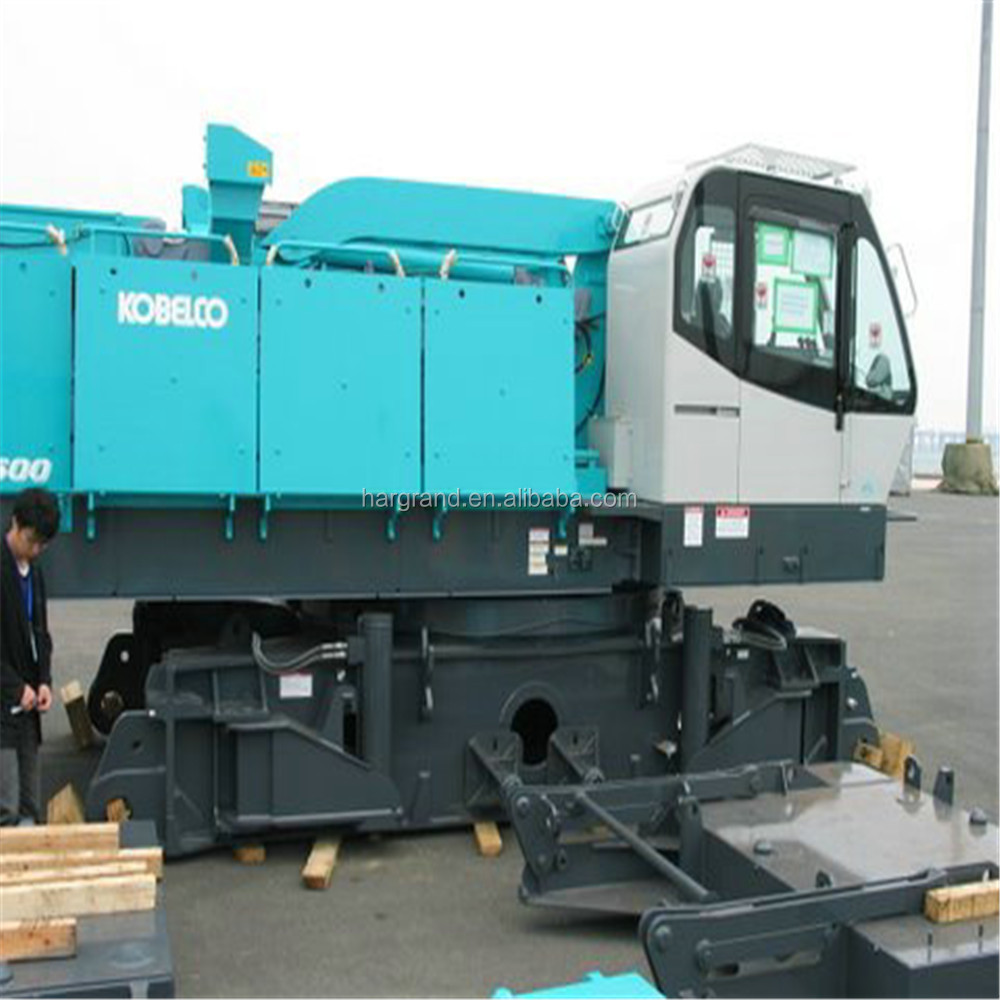 Подержанный японский оригинальный б/у гусеничный кран kobelco CKE2500 250T, почти новое состояние