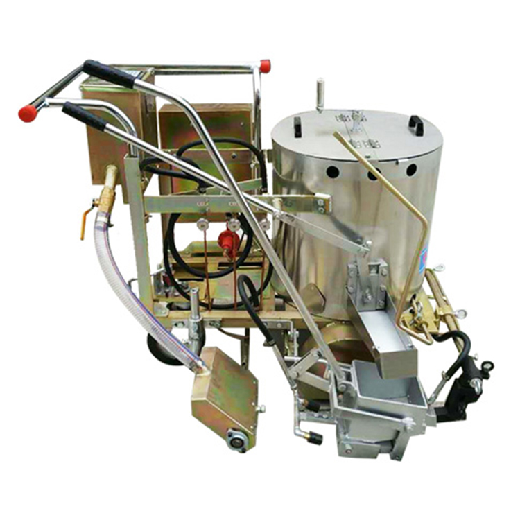 Self-propelled Drive Type Hand Push Hot melt Thermoplastic Screeding Paint Road Marking Machine for sale