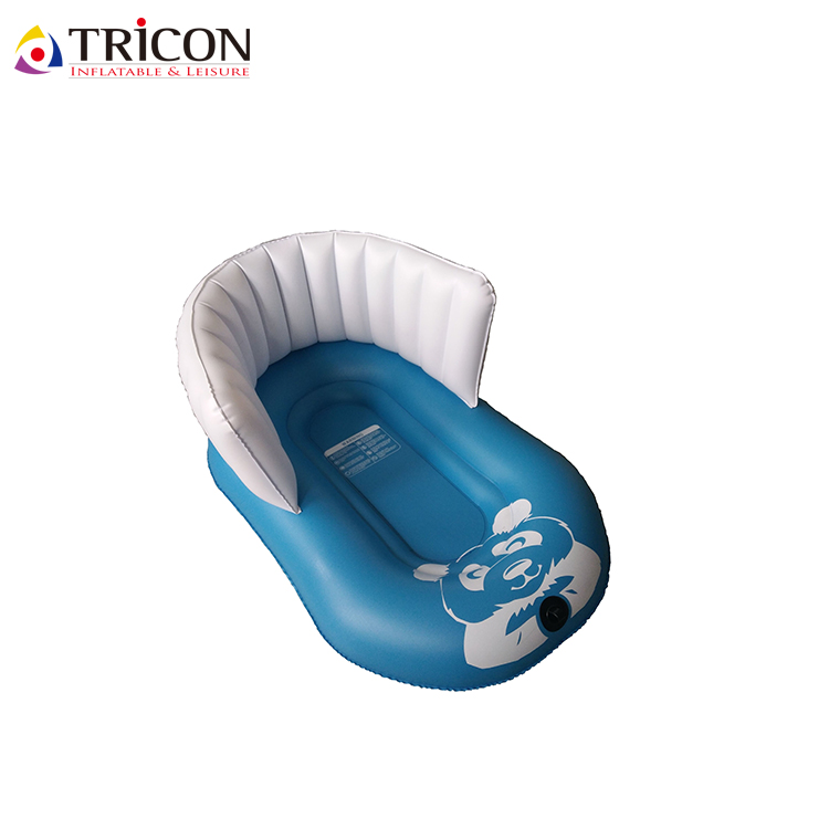 Inflatable 0.35mm plastic snow sled, towable snow sled prices