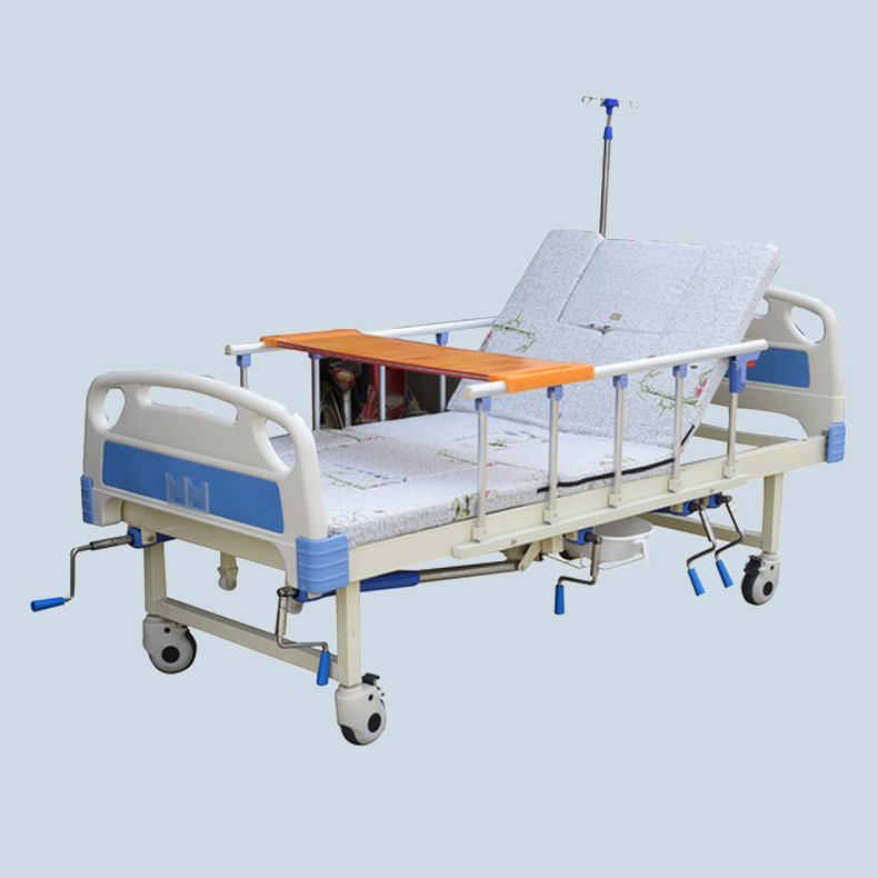 Multi-functional cheap hospital bed with potty hole