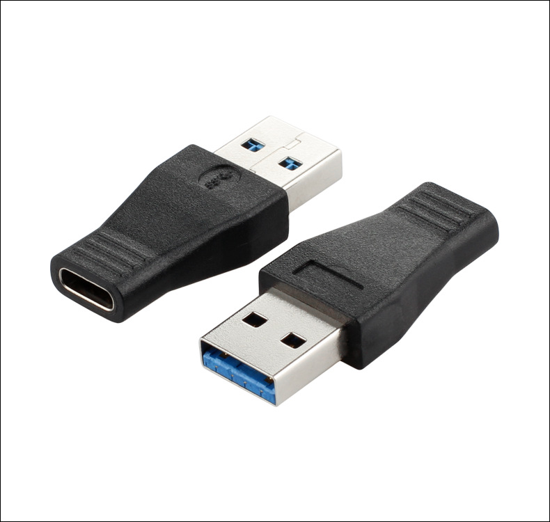 USB-C 3,1 Тип C Женский к USB 3,0 A входящий штекер адаптер конвертер Поддержка для зарядного устройства с синхронизацией данных работает с зарядным кабелем ноутбуки